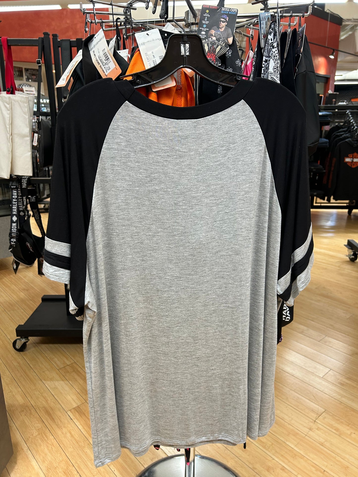 Tar Pit Two Scoop Neck Heather