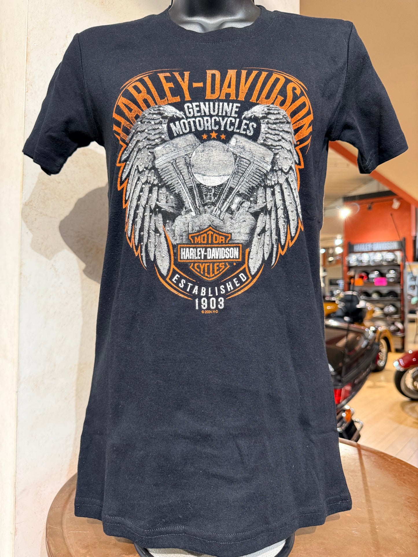 Power Flight Womens S/S T-Shirt Black